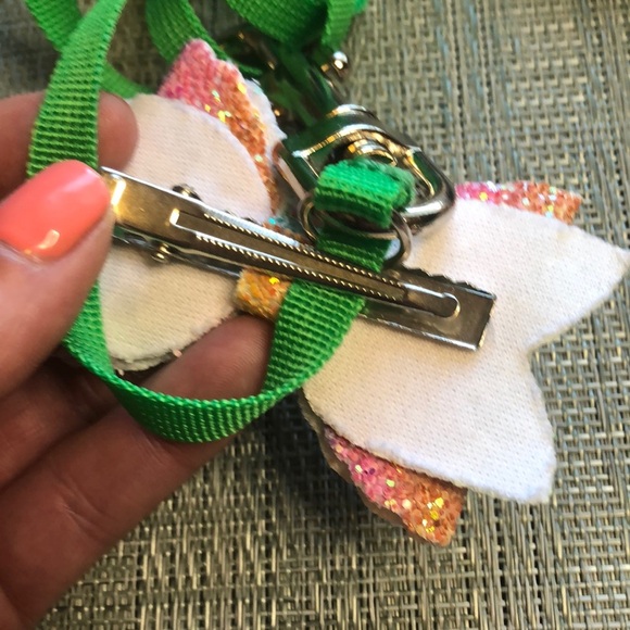 #14 🐾Dog Leash and Detachable Bow Set in Sparkles🐾 - Picture 8 of 16